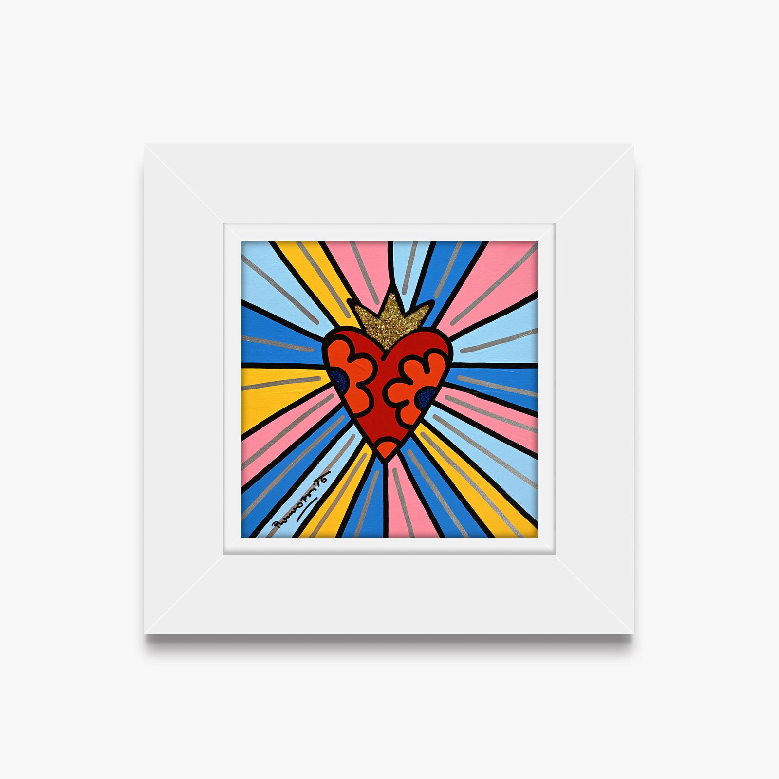 Crown Heart - Original Painting