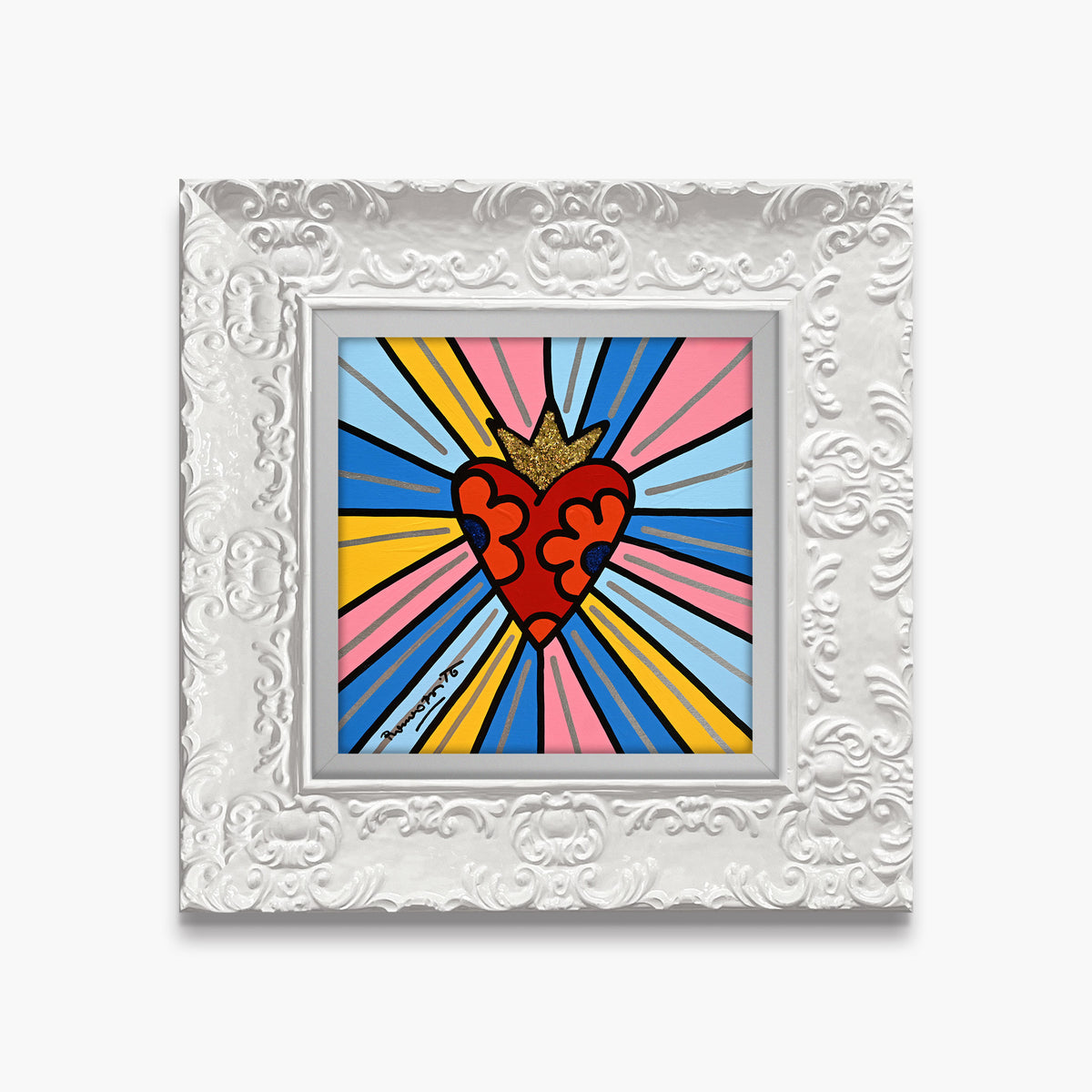 Crown Heart - Original Painting