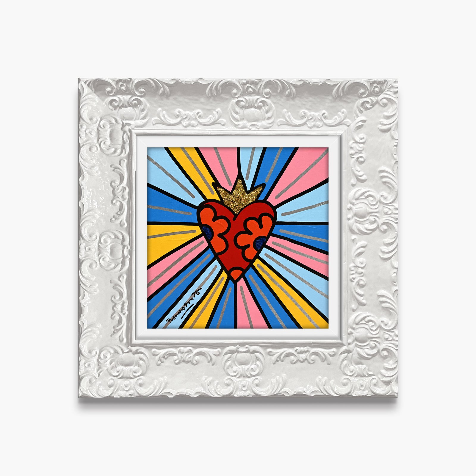 Crown Heart - Original Painting