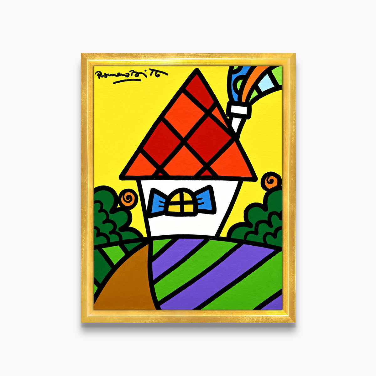 On The Hill - Original Painting