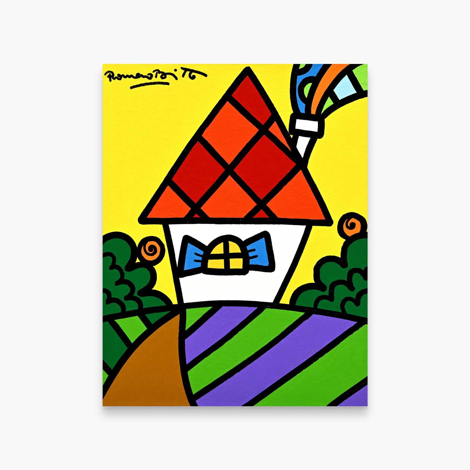 On The Hill - Original Painting