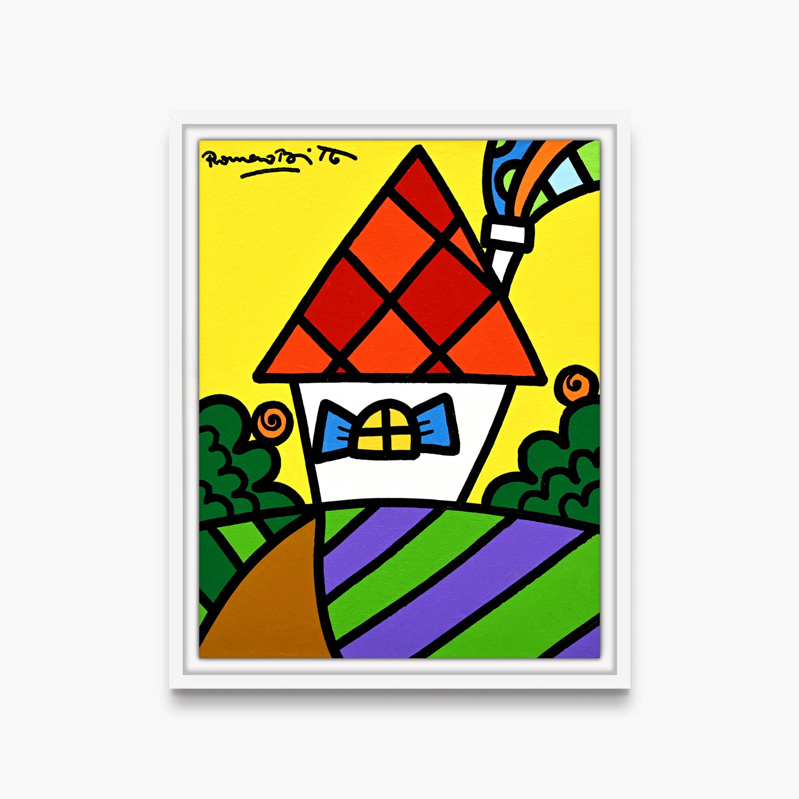 On The Hill - Original Painting