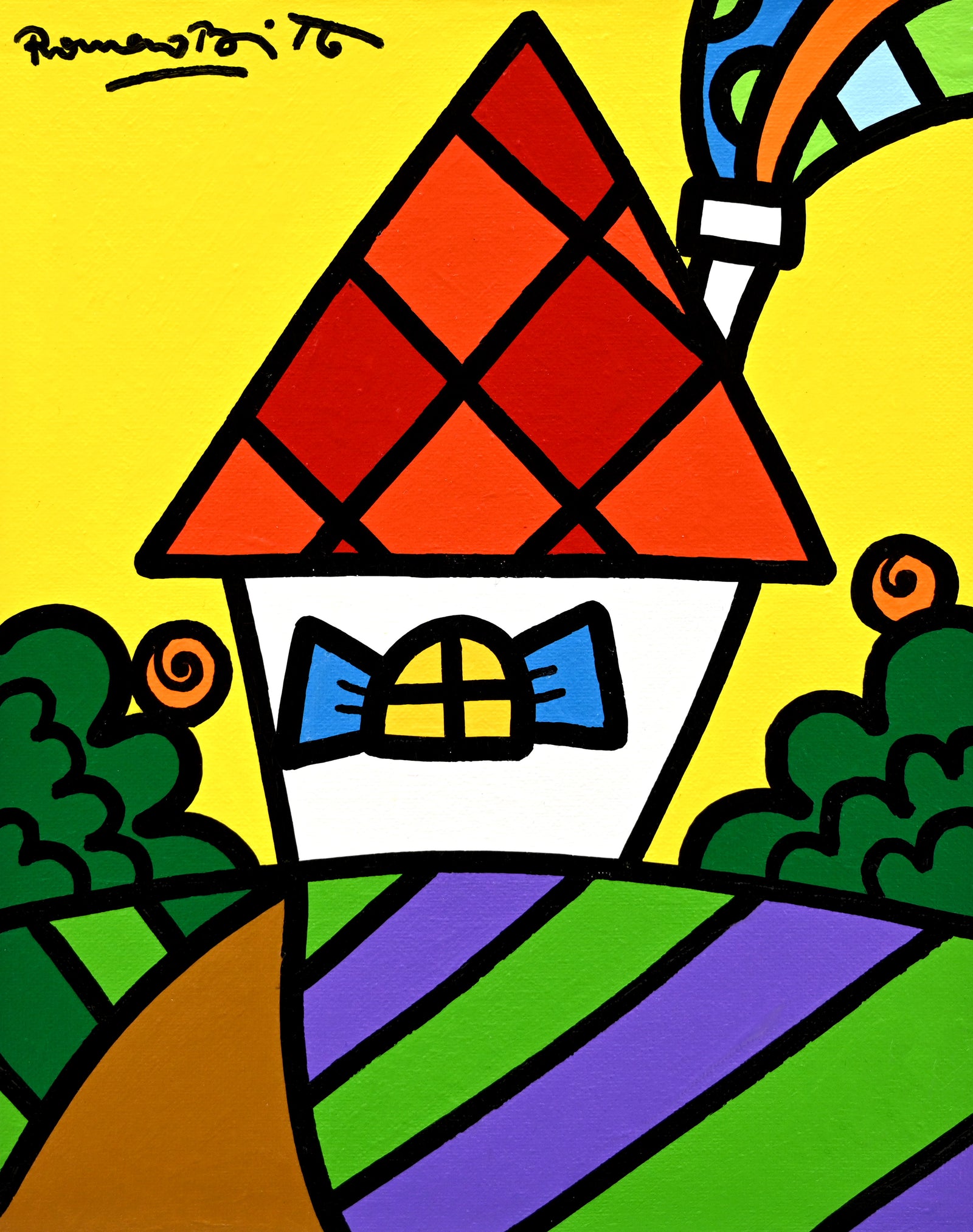 On The Hill - Original Painting