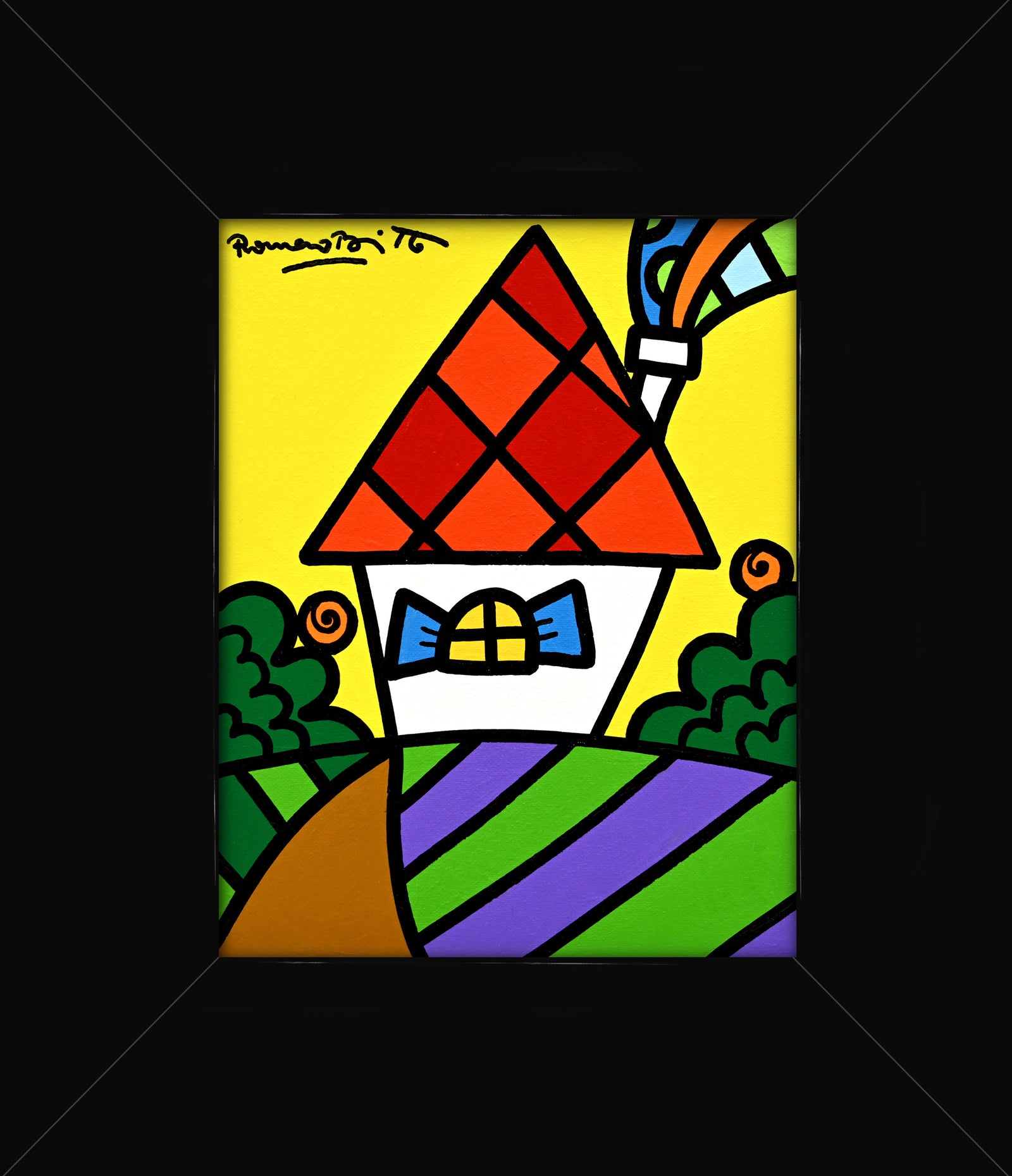 On The Hill - Original Painting