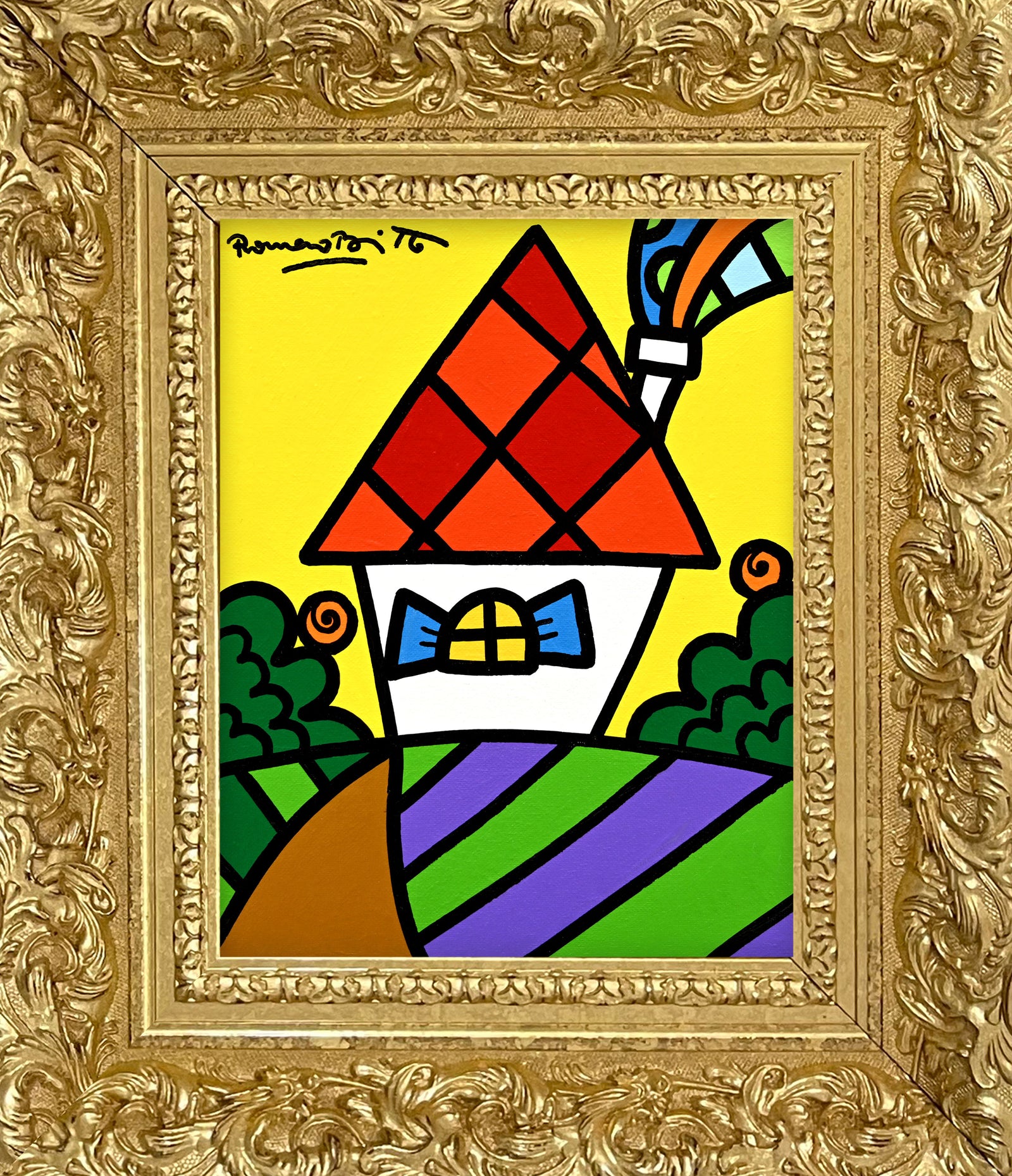 On The Hill - Original Painting