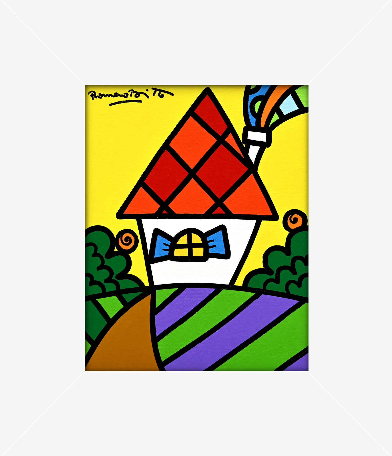 On The Hill - Original Painting