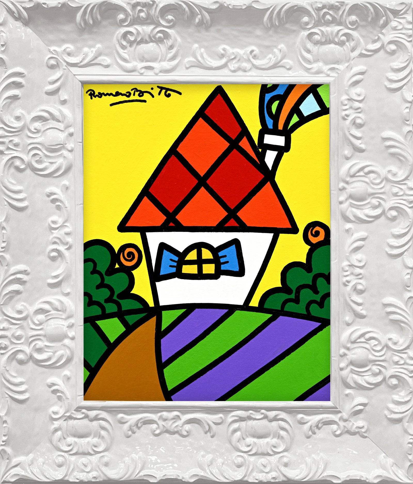 On The Hill - Original Painting