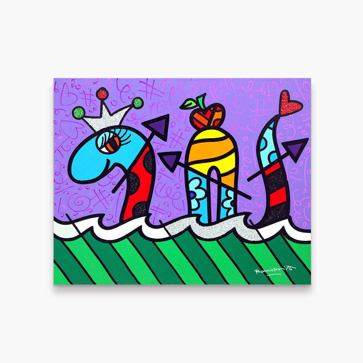 Swimming Temptation - Original Painting