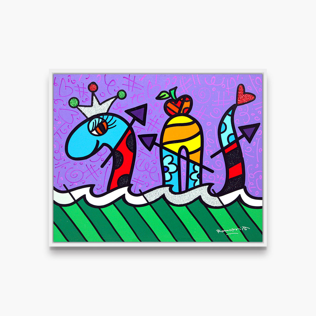 Swimming Temptation - Original Painting