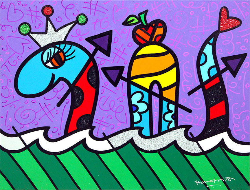 Swimming Temptation - Original Painting