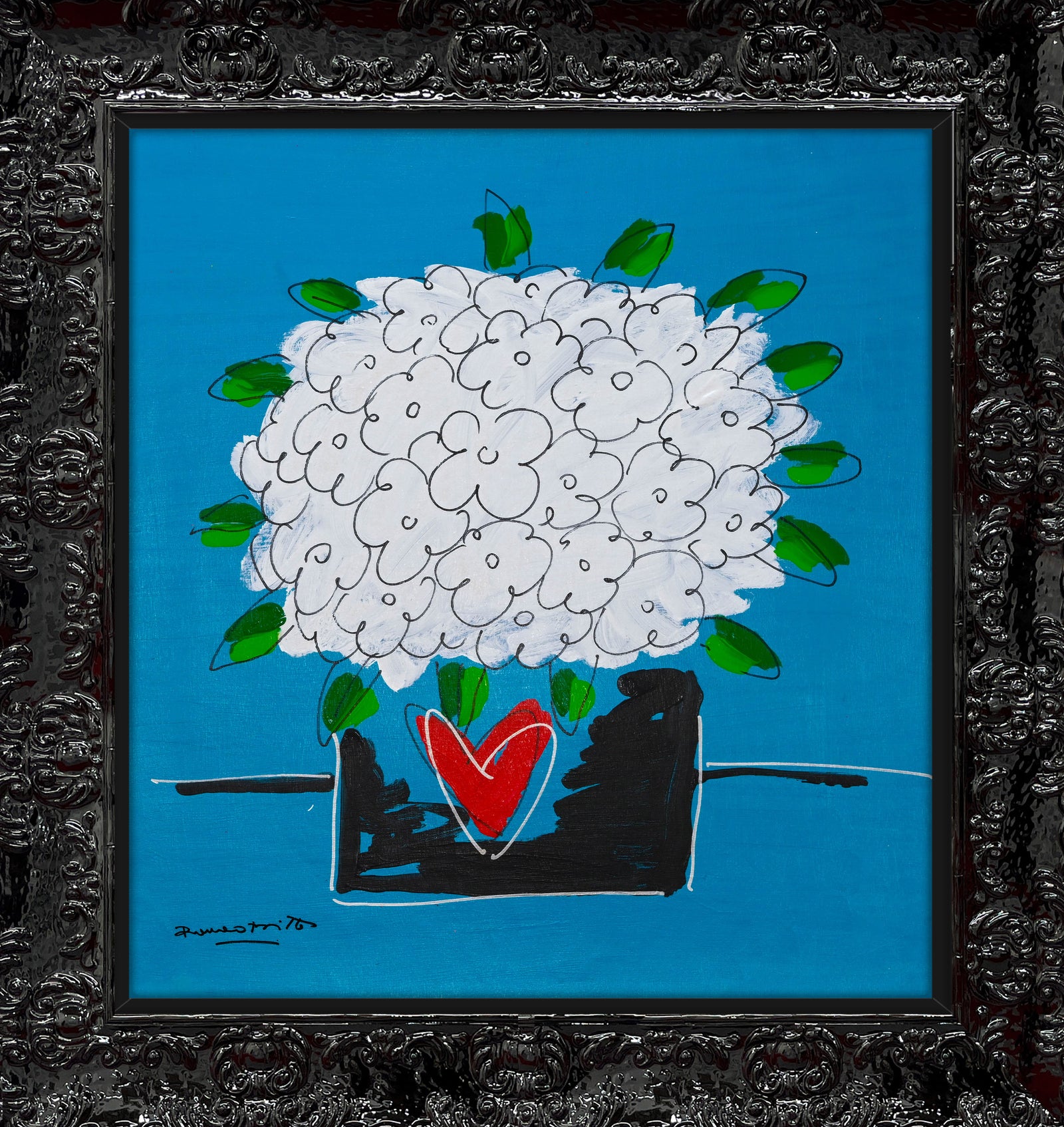 modern pop art all the flowers just for  vibrant home decor
