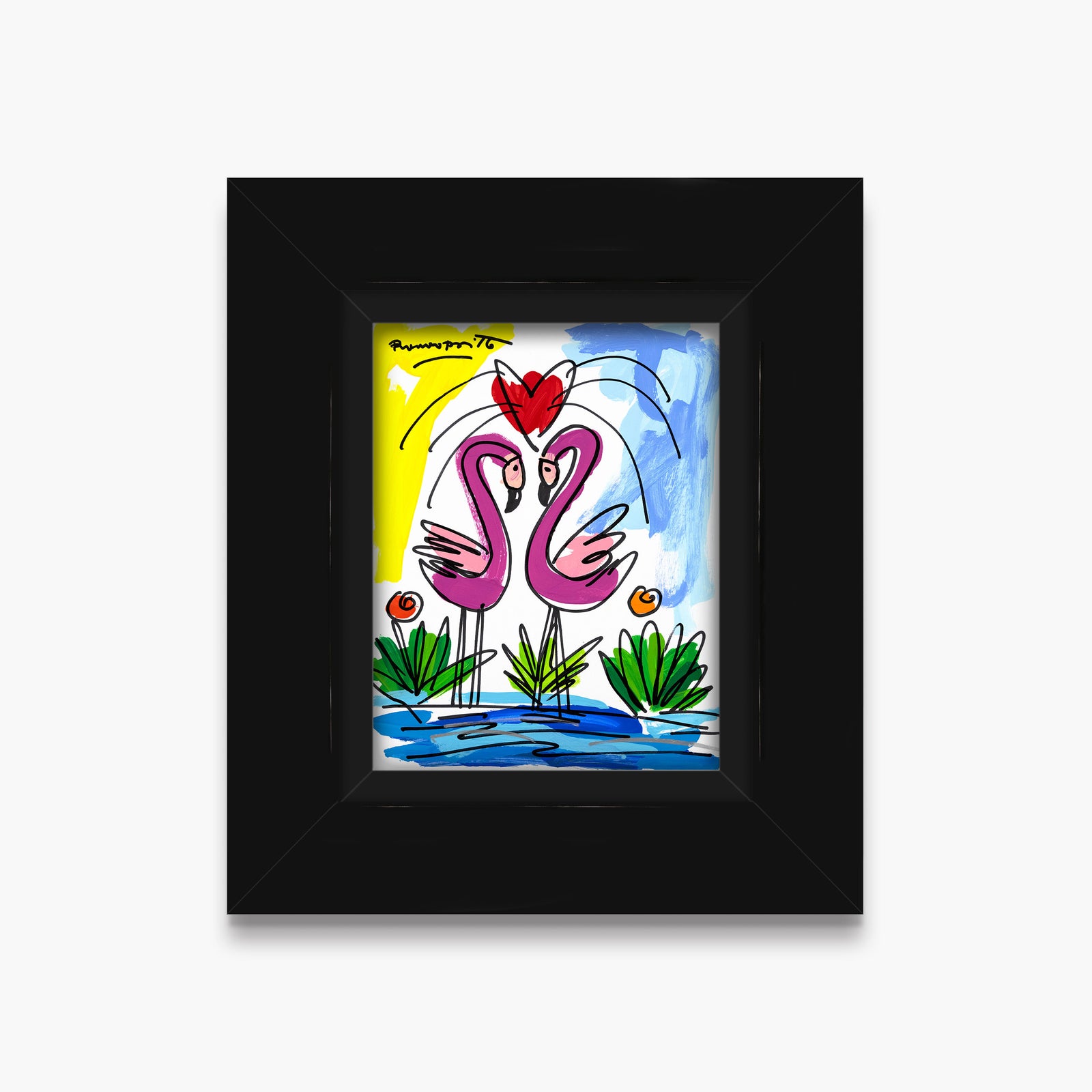 Thomas Collection (Flamingo) - Original Drawing