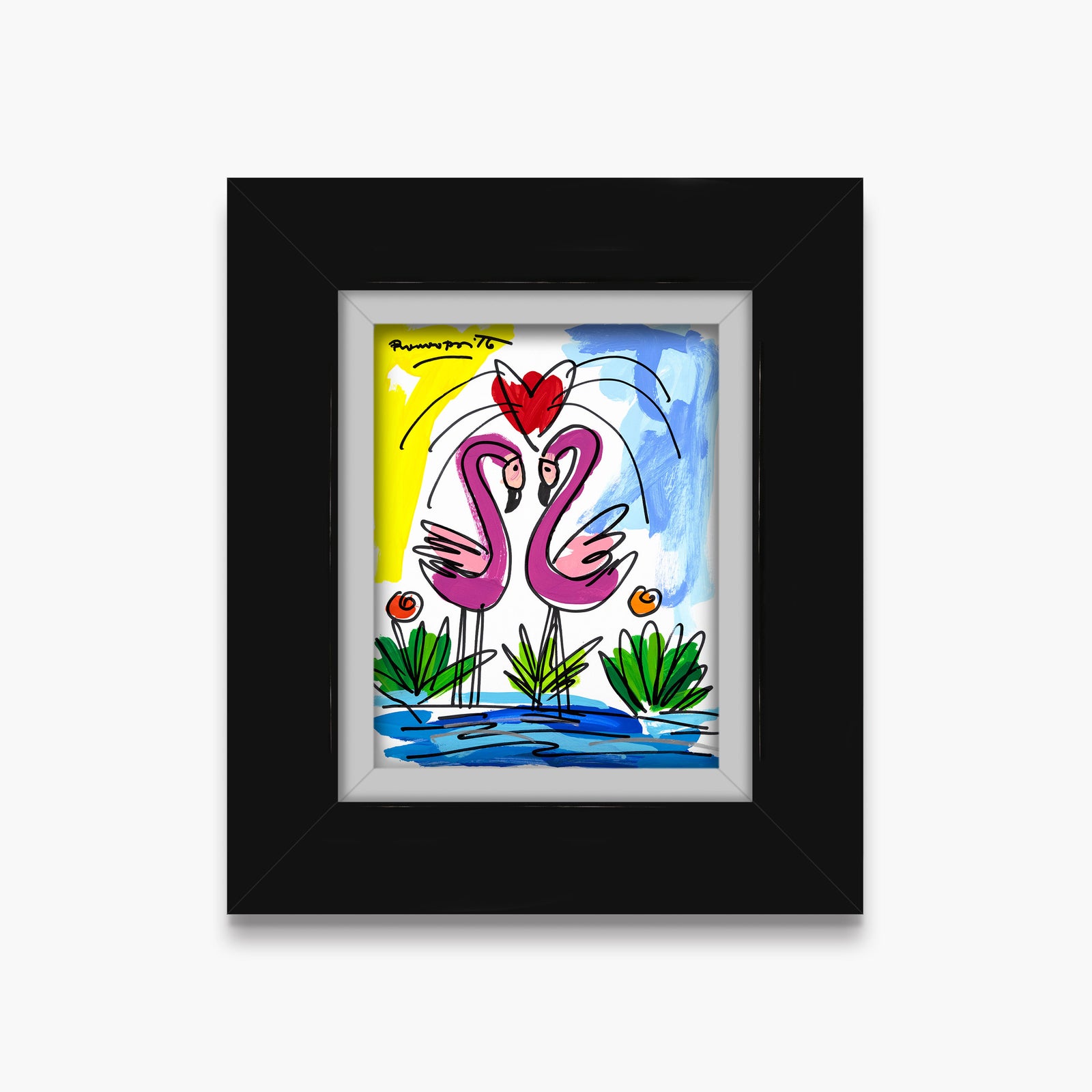 Thomas Collection (Flamingo) - Original Drawing