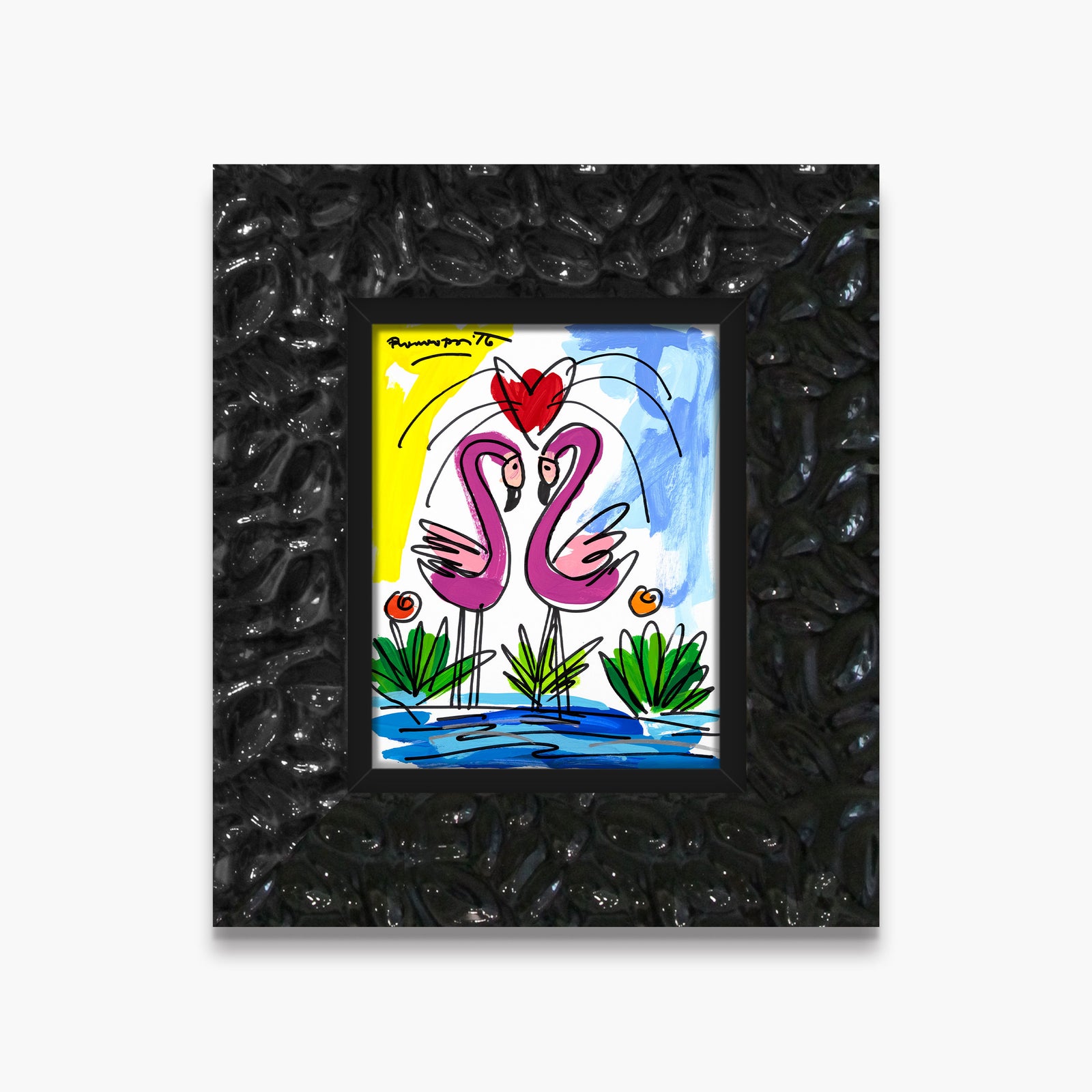 Thomas Collection (Flamingo) - Original Drawing
