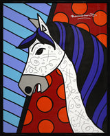 WHITE HORSE -  Original Painting