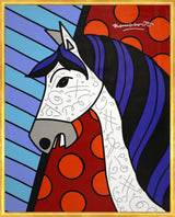 WHITE HORSE -  Original Painting
