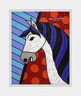 WHITE HORSE -  Original Painting