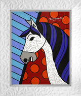 WHITE HORSE -  Original Painting