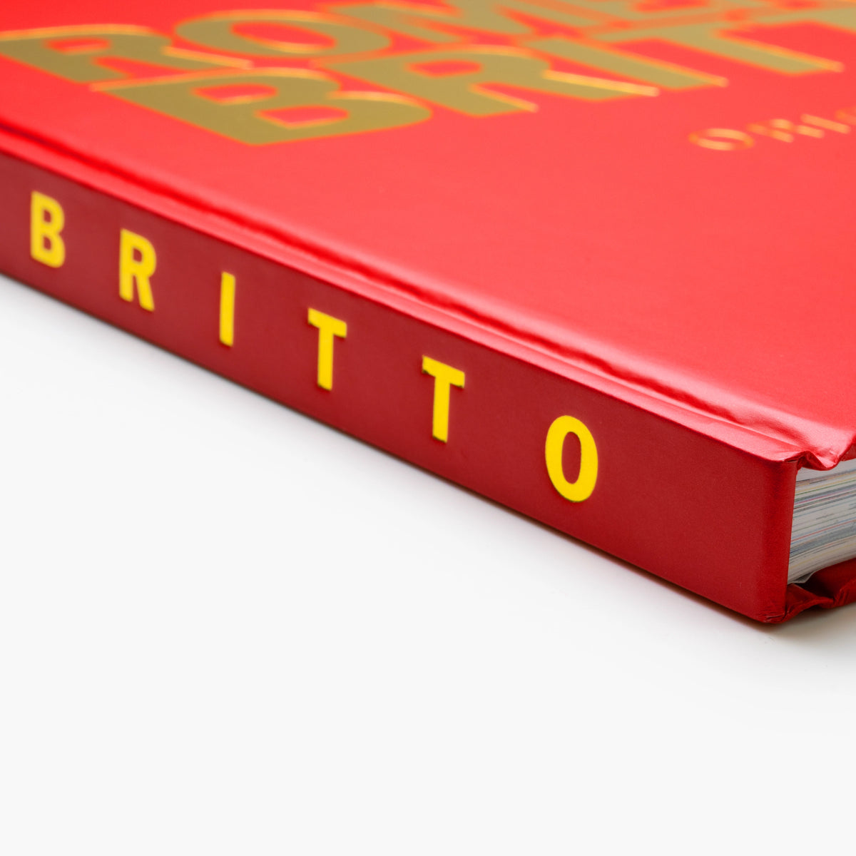 Red Britto Coffee Table Book