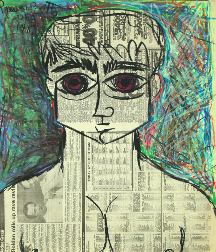 RAUL -  Original Vintage Painting *SOLD*