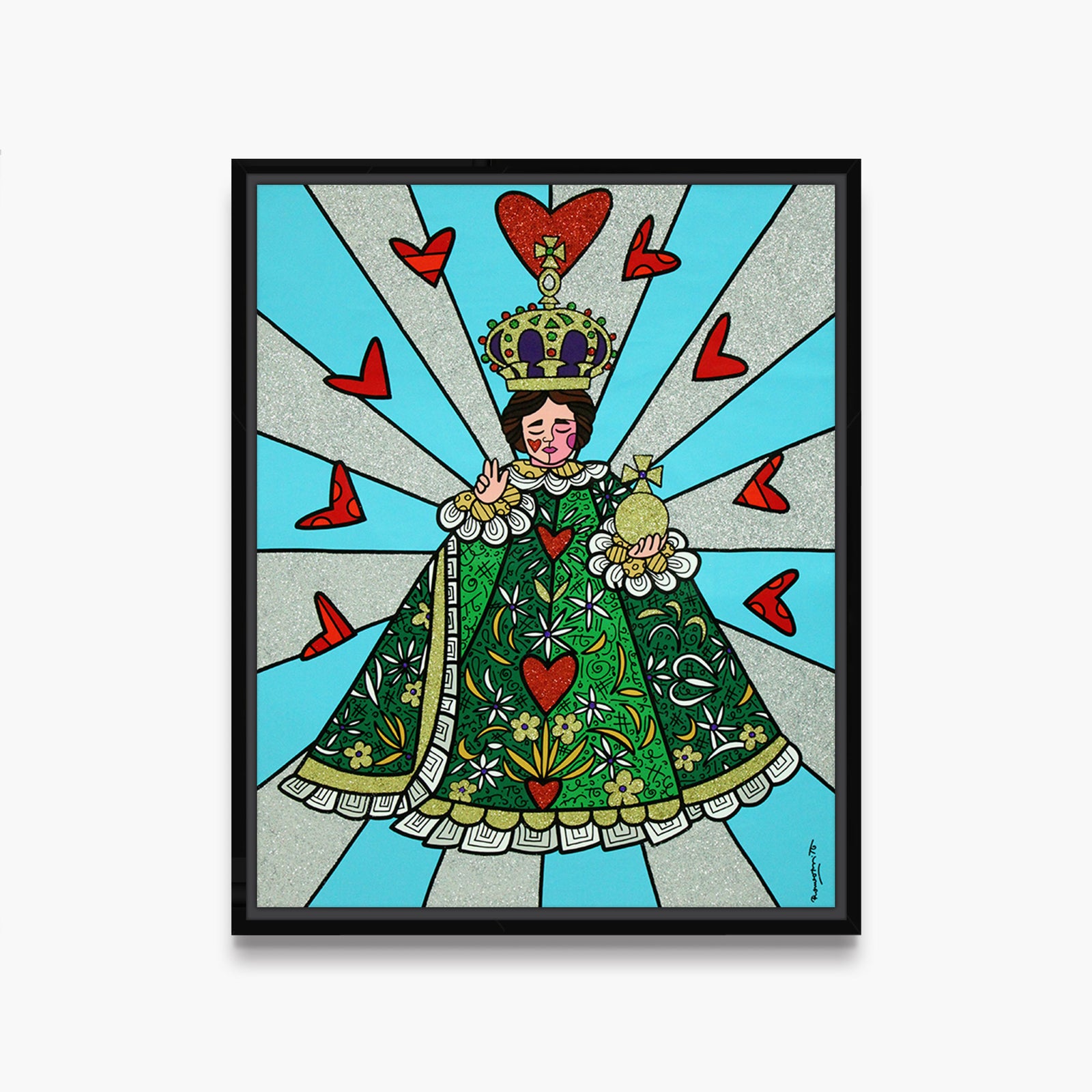 Infant Jesus Of Prague - Original Painting