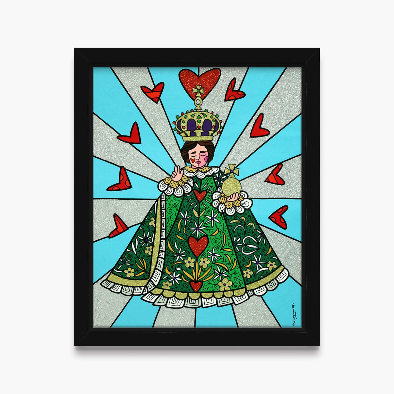 Infant Jesus Of Prague - Original Painting