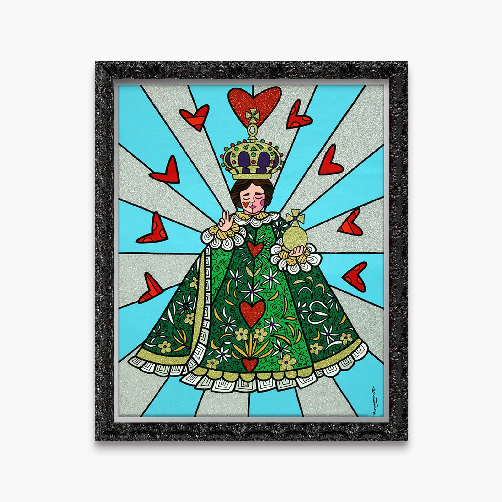 Infant Jesus Of Prague - Original Painting