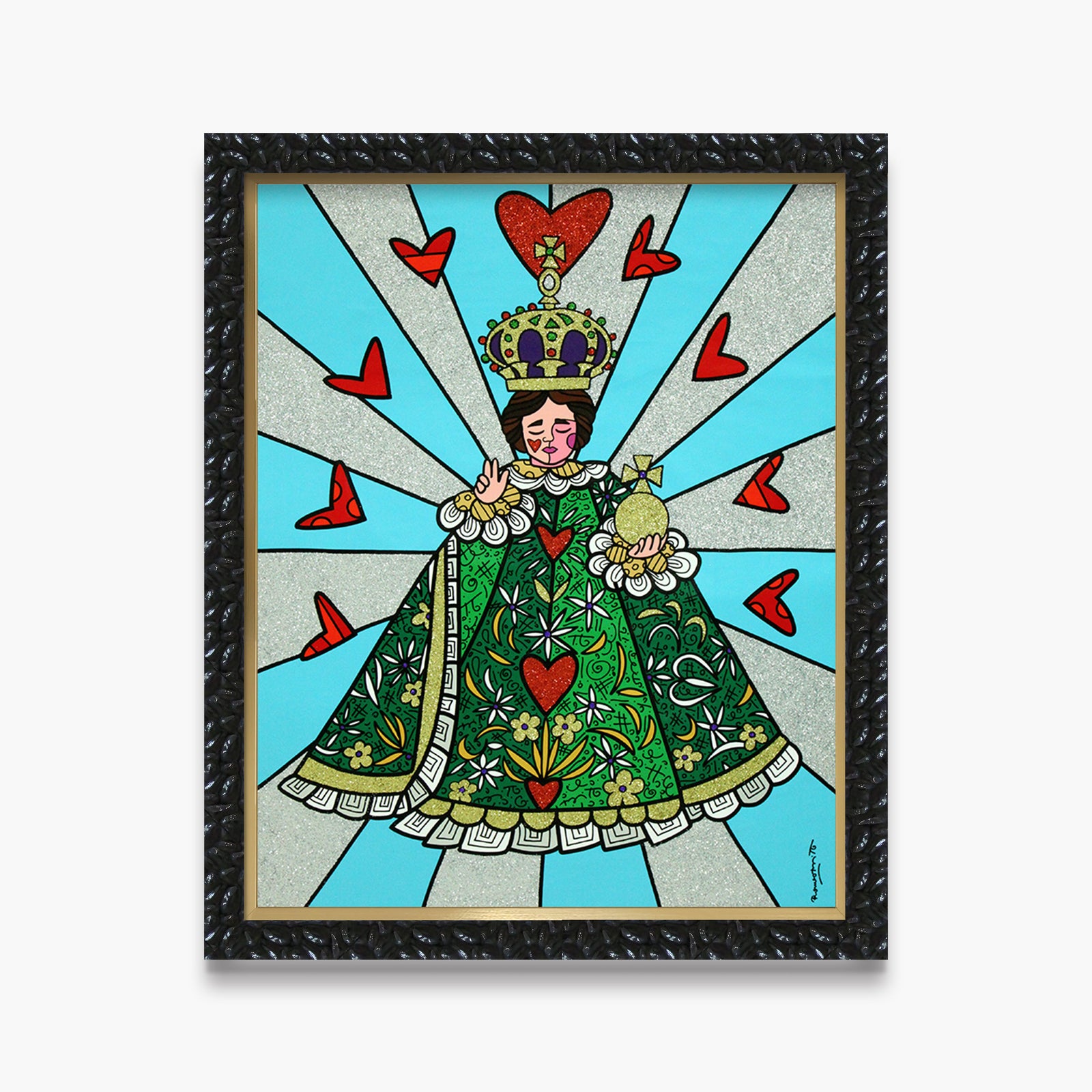 Infant Jesus Of Prague - Original Painting