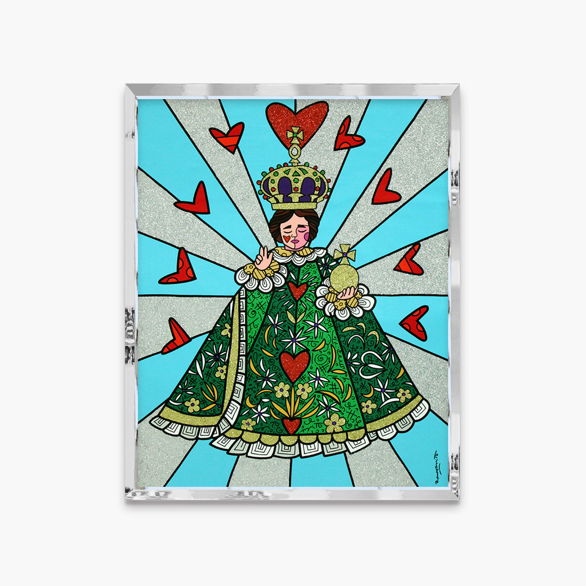 Infant Jesus Of Prague - Original Painting