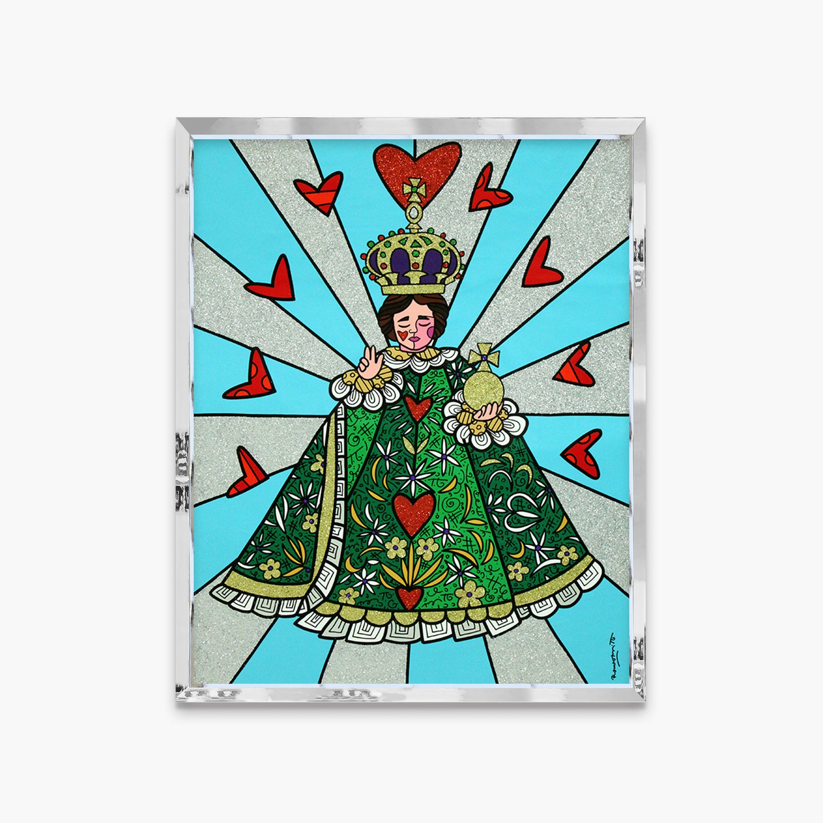 Infant Jesus Of Prague - Original Painting