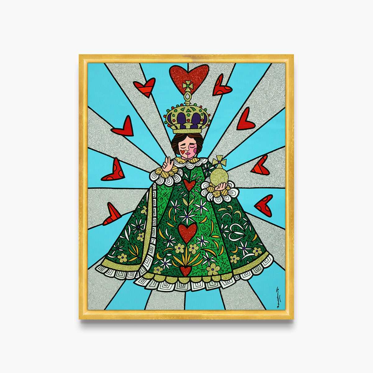 Infant Jesus Of Prague - Original Painting