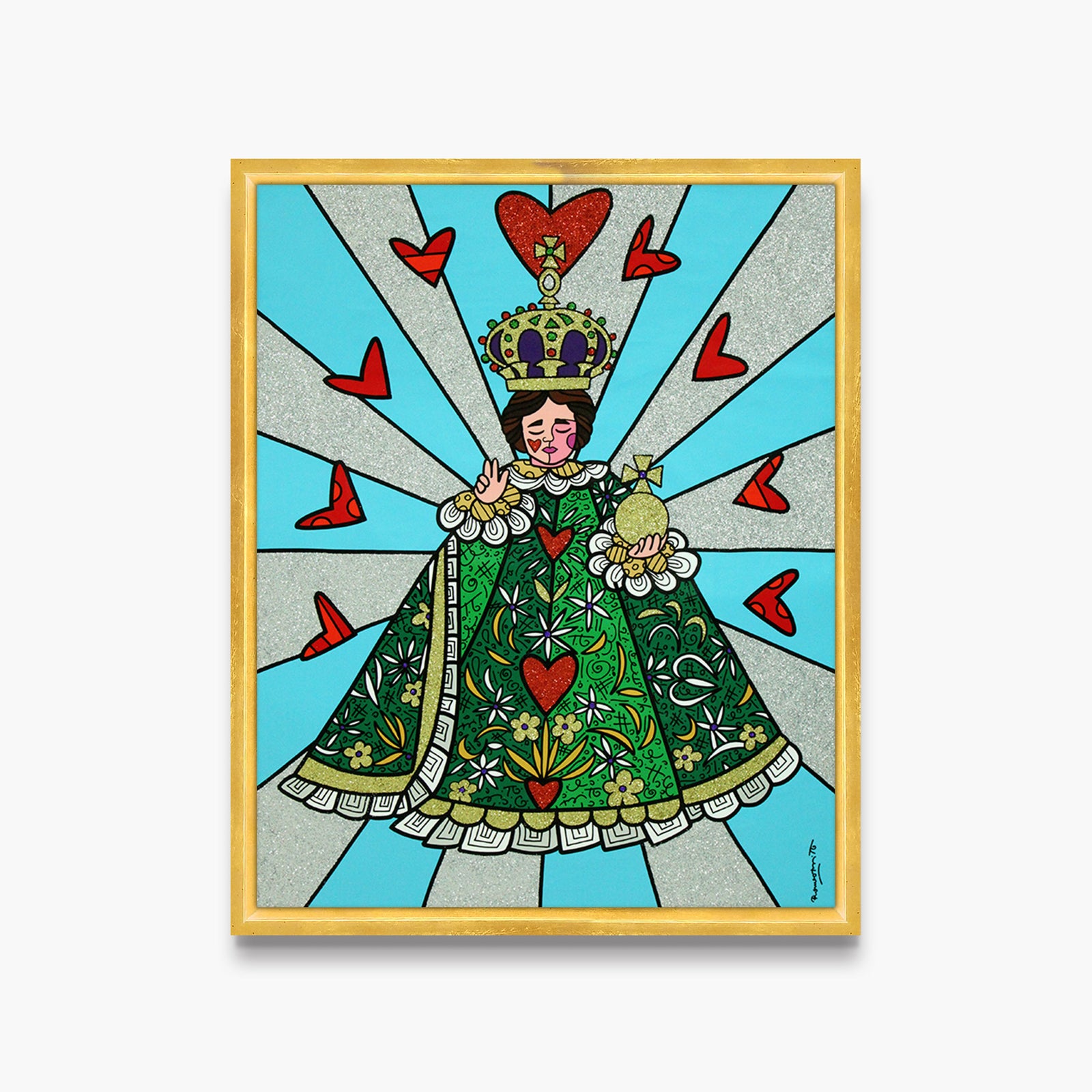Infant Jesus Of Prague - Original Painting