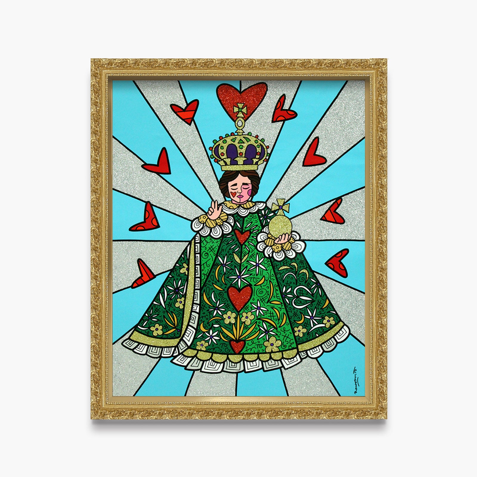 Infant Jesus Of Prague - Original Painting