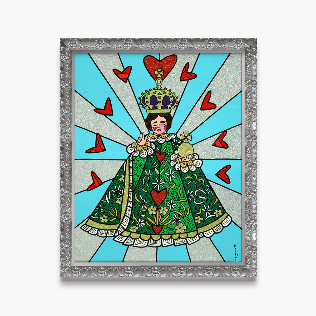 Infant Jesus Of Prague - Original Painting