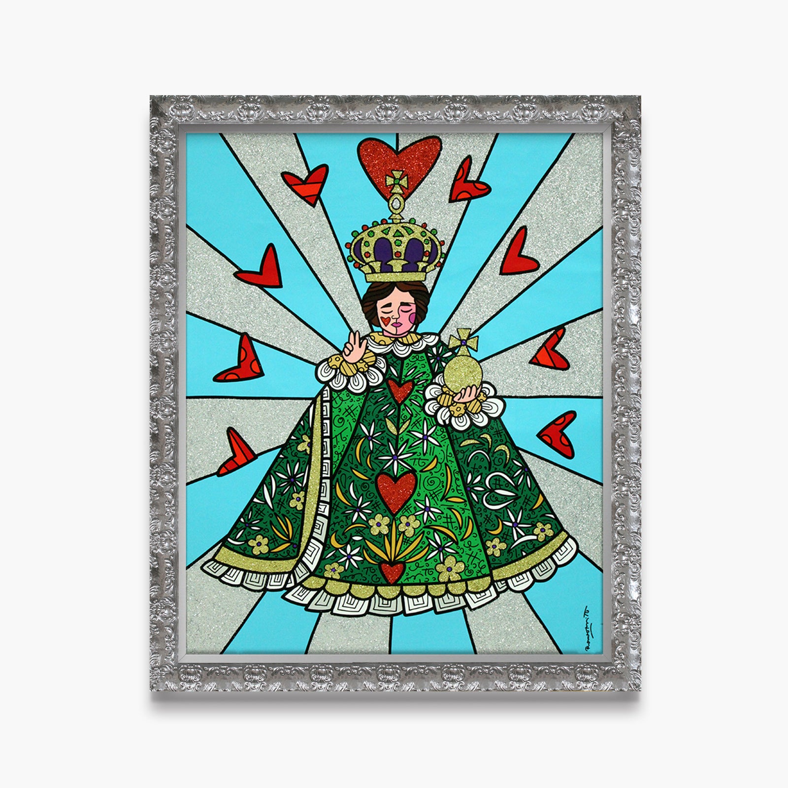 Infant Jesus Of Prague - Original Painting