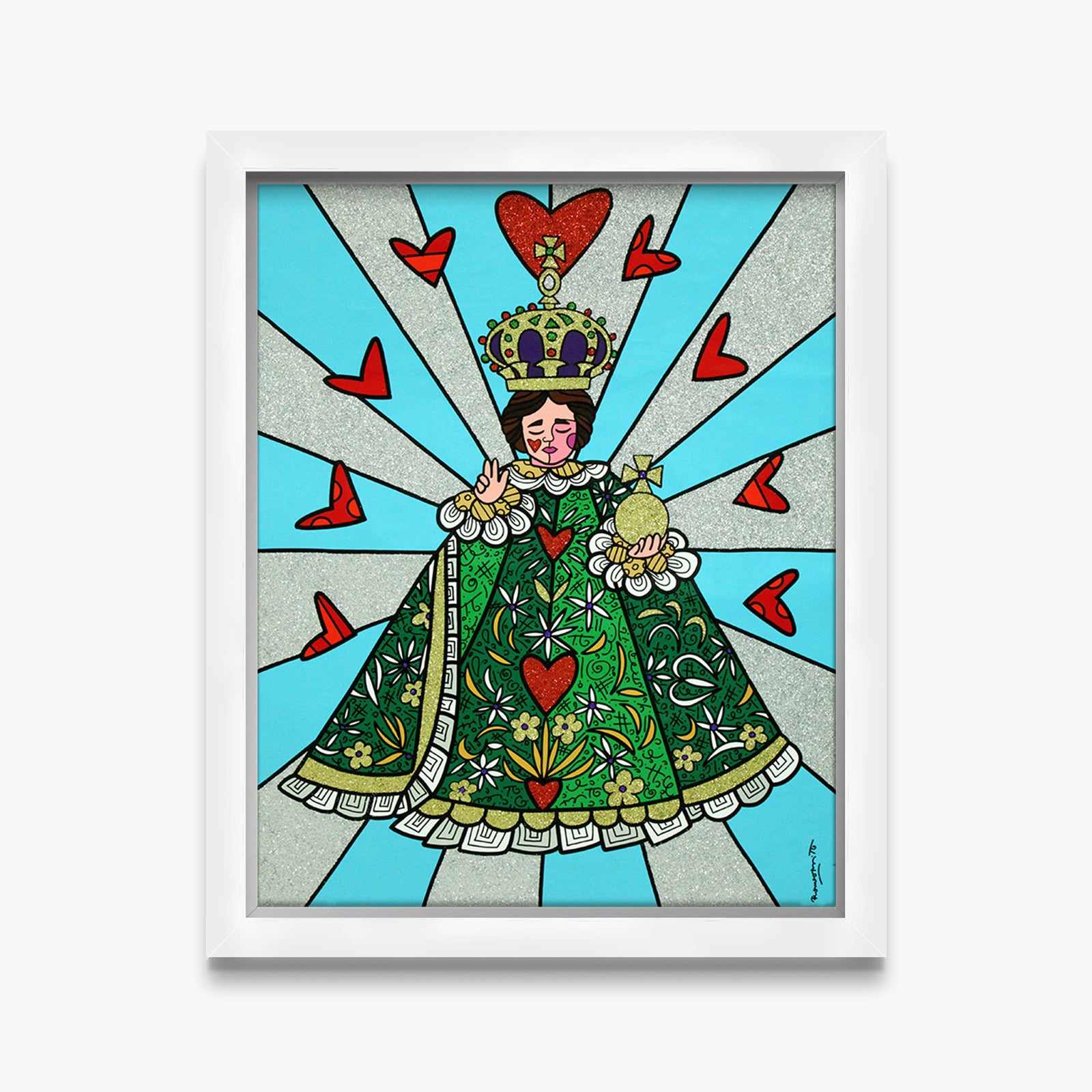 Infant Jesus Of Prague - Original Painting