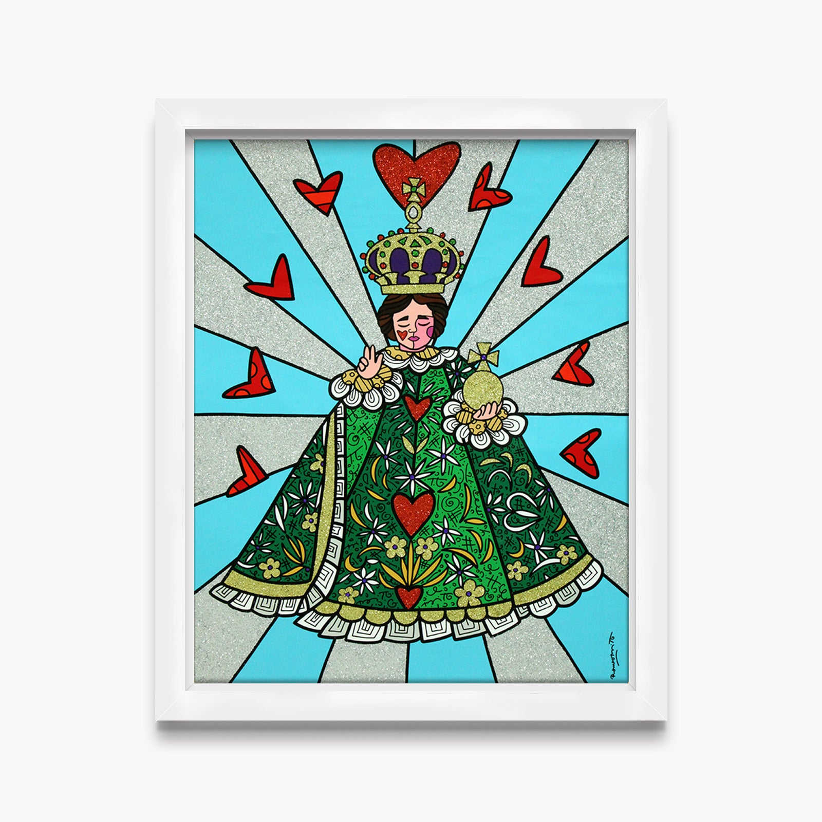Infant Jesus Of Prague - Original Painting