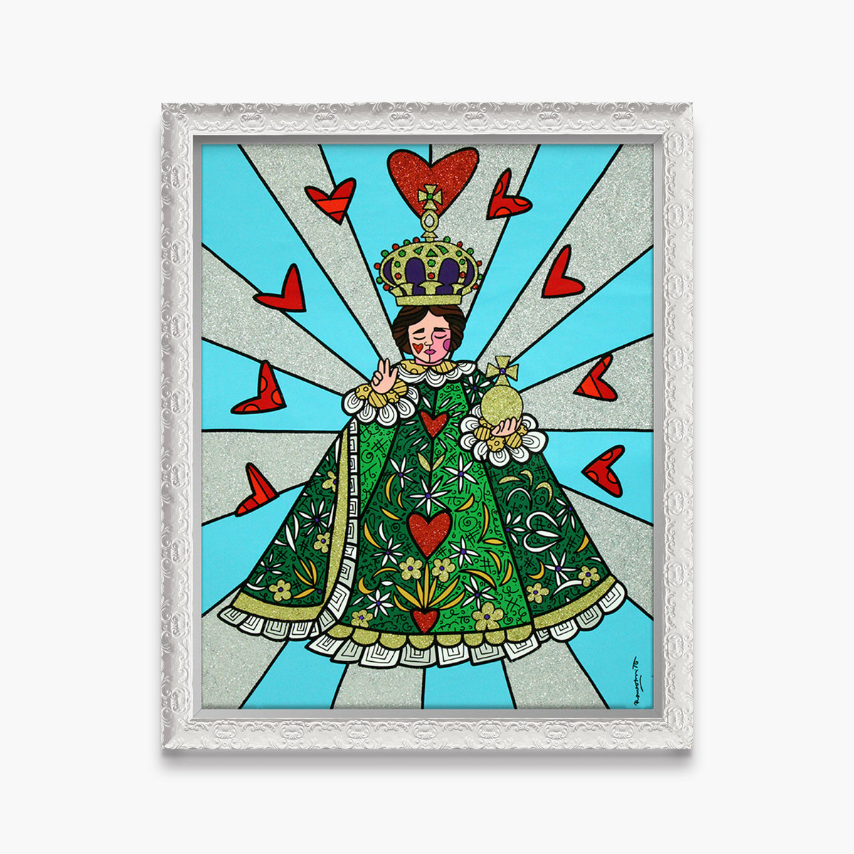 Infant Jesus Of Prague - Original Painting