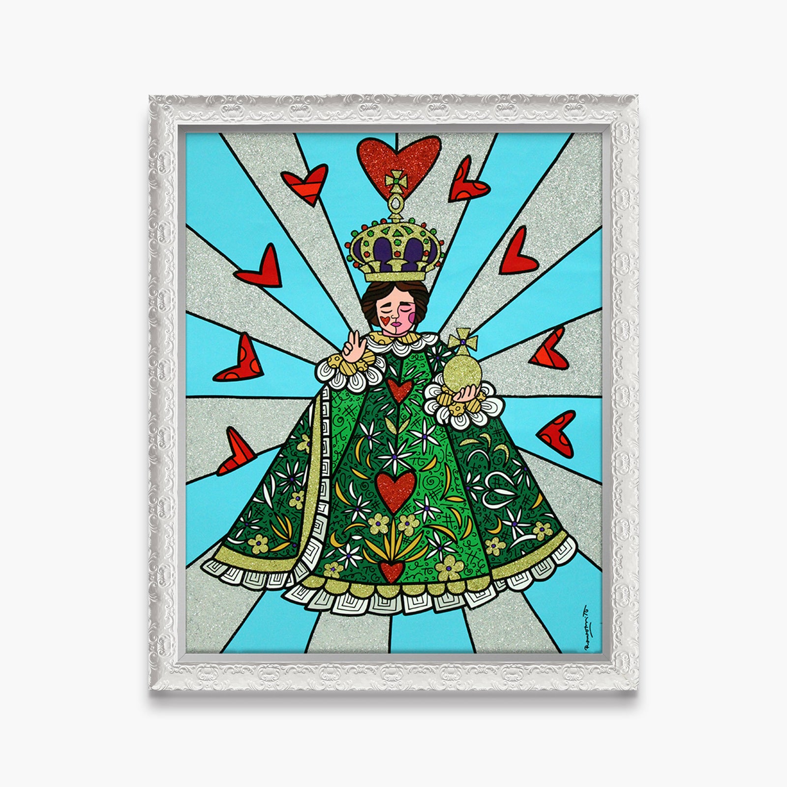 Infant Jesus Of Prague - Original Painting