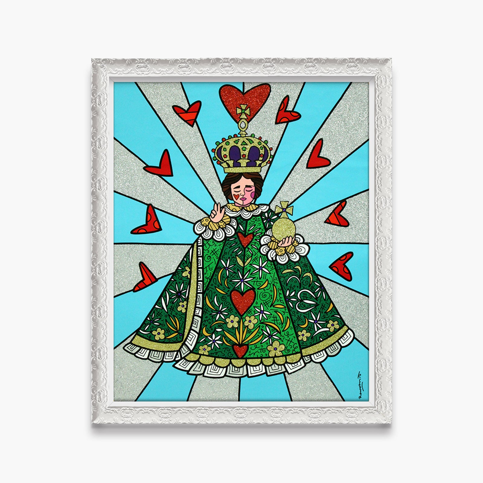 Infant Jesus Of Prague - Original Painting