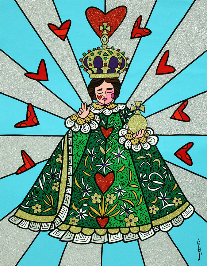 Infant Jesus Of Prague - Original Painting