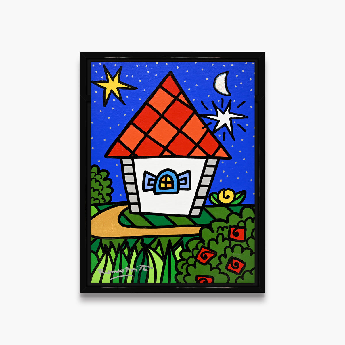 Home On The Hill - Original Painting