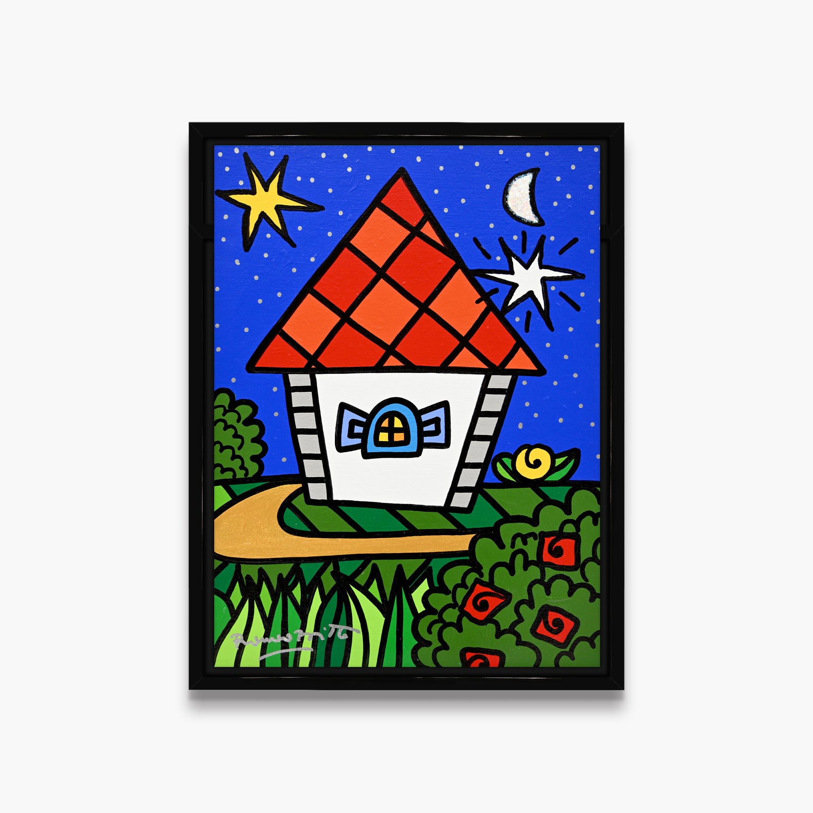 Home On The Hill - Original Painting