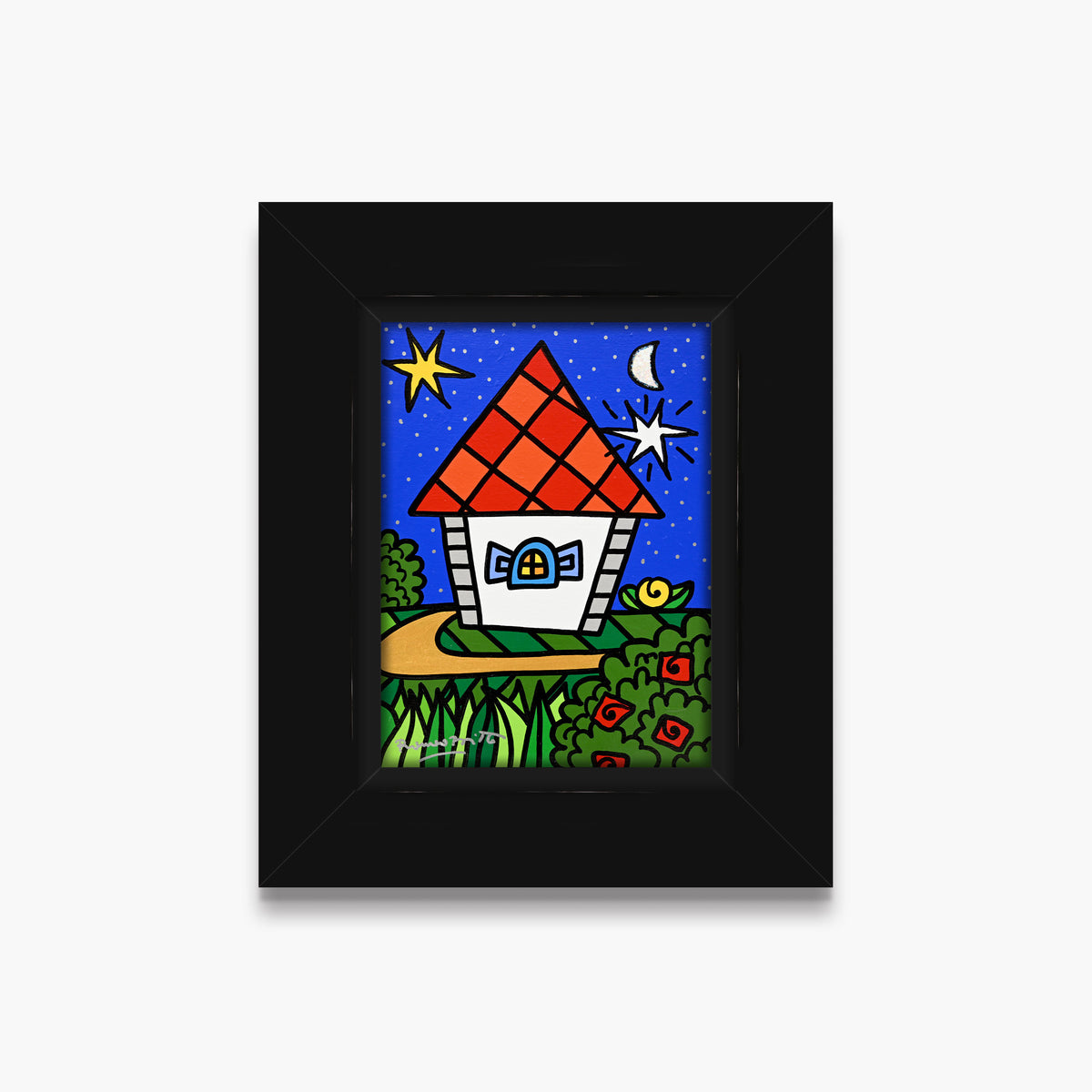 Home On The Hill - Original Painting