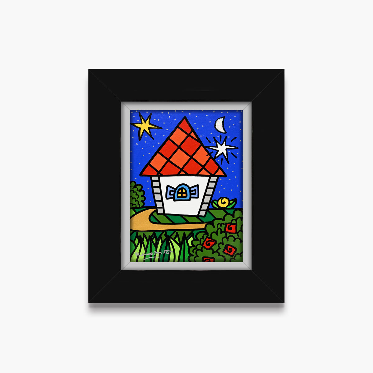 Home On The Hill - Original Painting