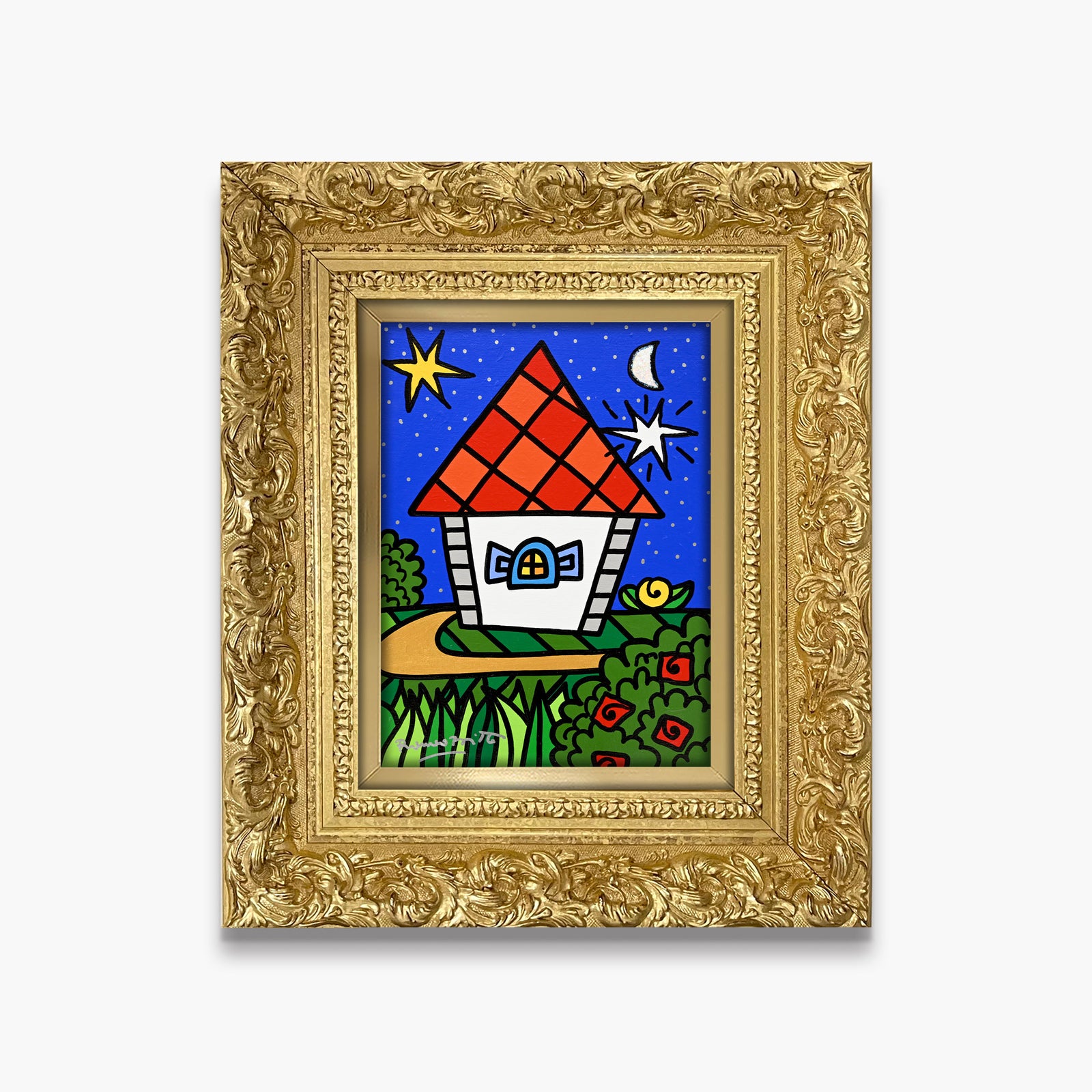 Home On The Hill - Original Painting
