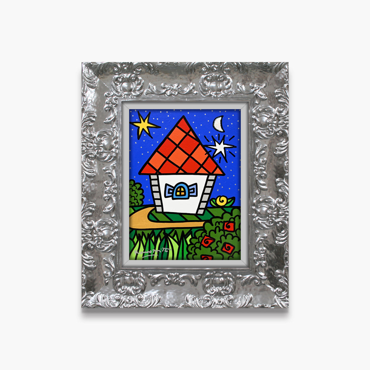 Home On The Hill - Original Painting
