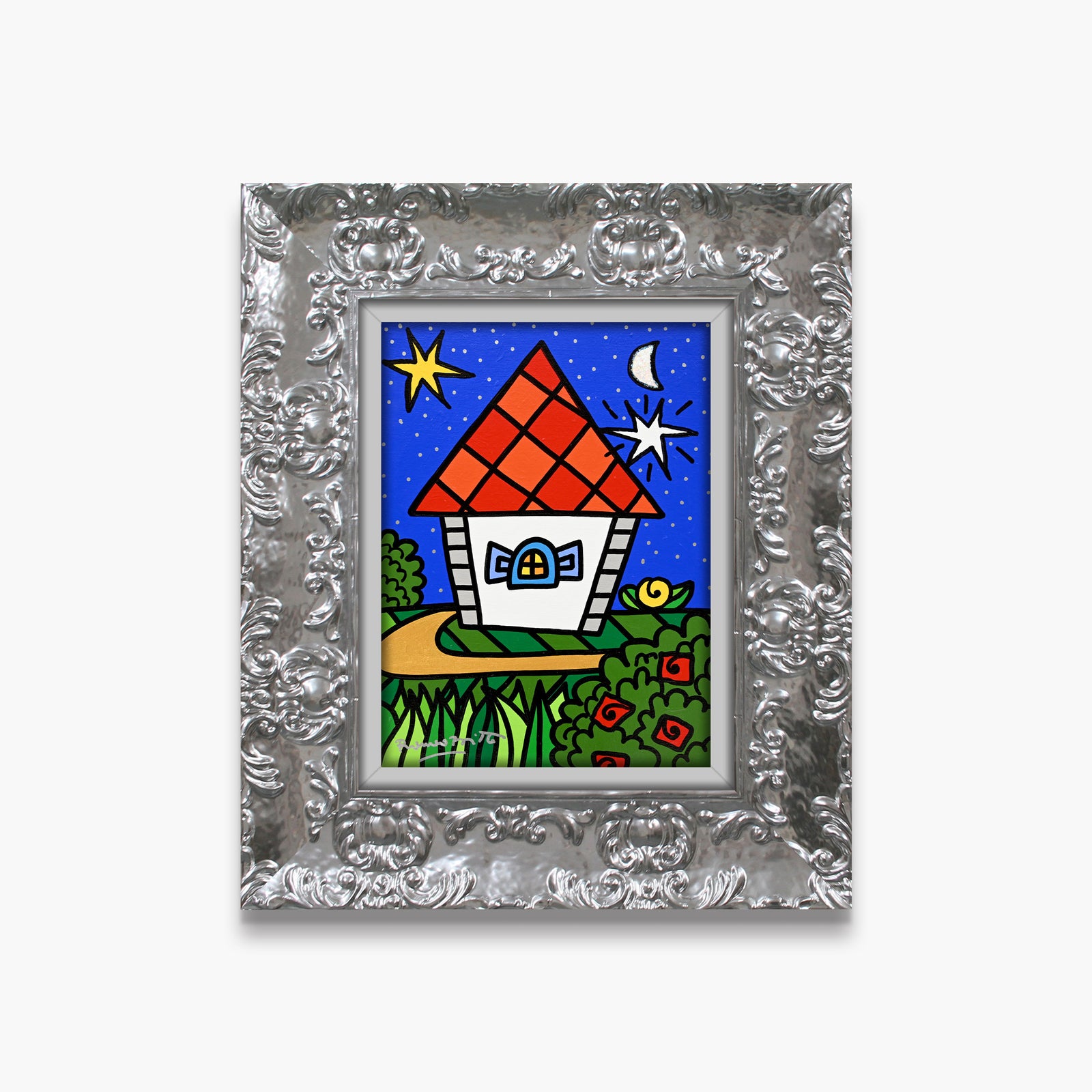 Home On The Hill - Original Painting