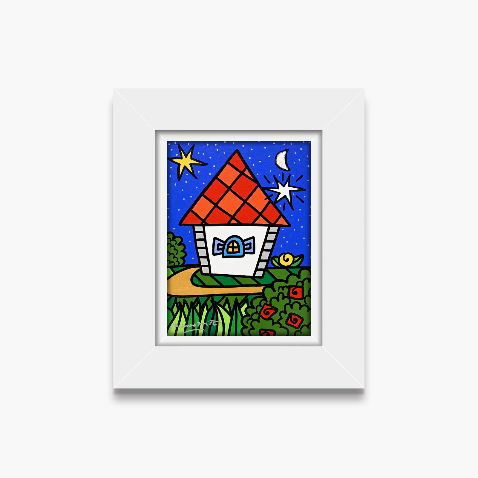Home On The Hill - Original Painting