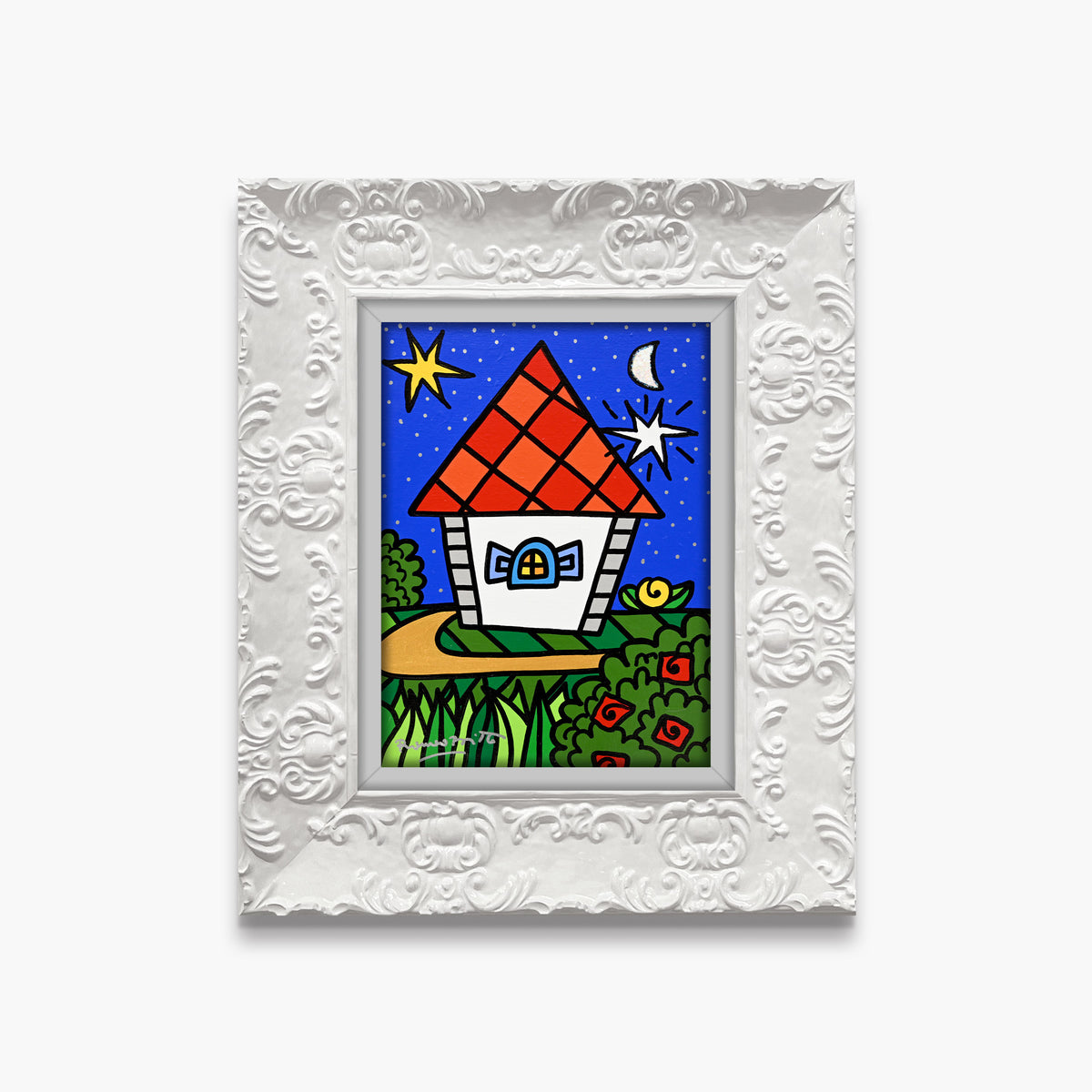 Home On The Hill - Original Painting